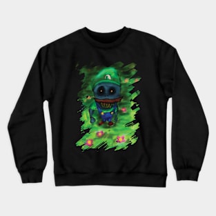 Zombie mustache Crewneck Sweatshirt